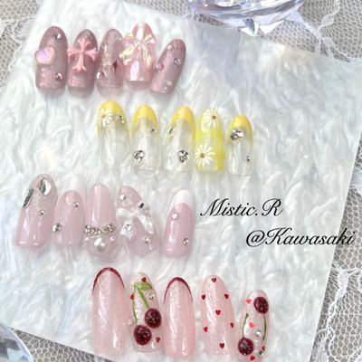 【再来ハンド/レディース】￥9500コース★デザイン54種類