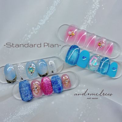 ❤️ネイリー特別価格❤️7月定額デザイン-Standard Plan-全4種