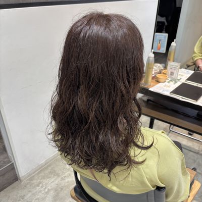 【平日限定フルコース】カット＋イルミナケアカラー＋パーマ