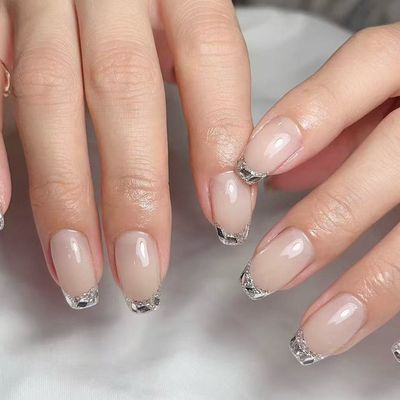 【上品に輝く★】ガラスフレンチ　6980円