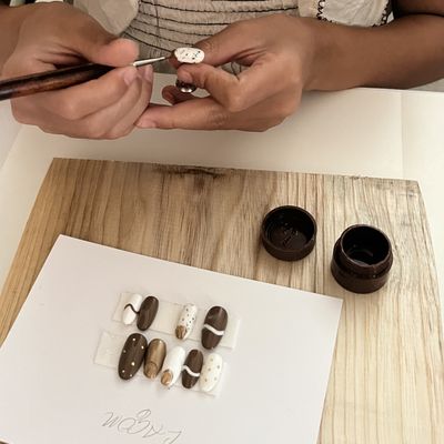 キッズネイルチップ作り〔2人で体験〕