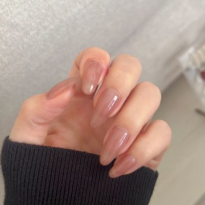 【オフ無し】手を綺麗に見せる‎🤍うる艶ワンカラー