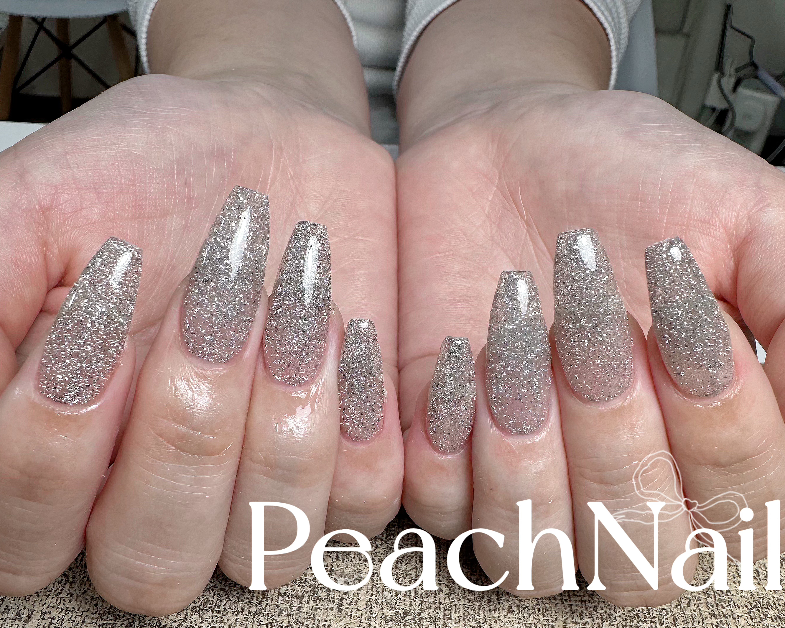 Peach_Nail
