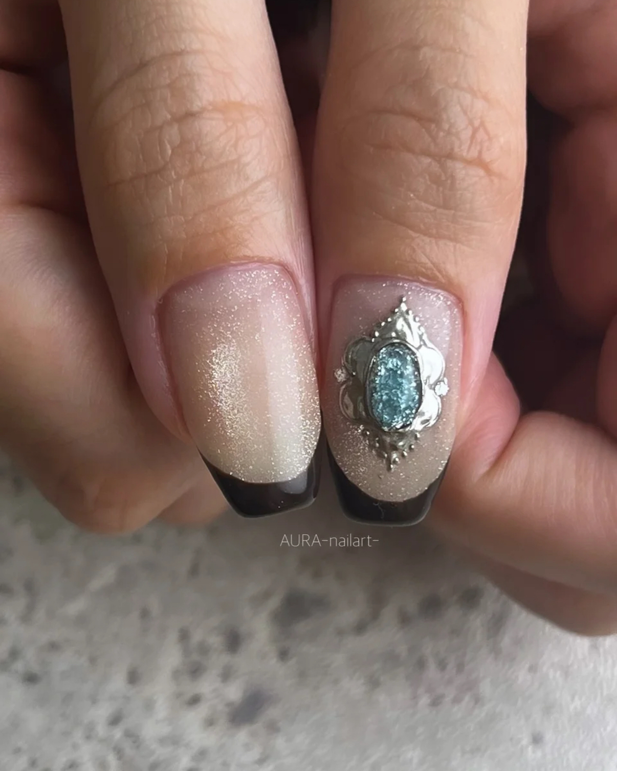 AURA_nailart