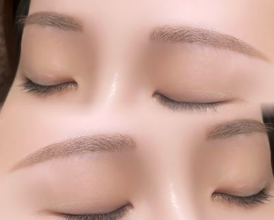【その場次回予約限定】✨️美眉✨️アイブロウwax🪄︎︎メイク仕上げ付き🩵