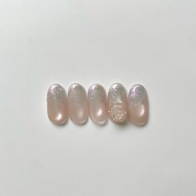 【オフなし】マグネット&グリッターグラデーション