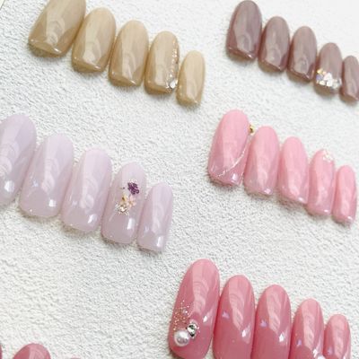 【定額ネイル】サンプルから選べるシンプルアート💅