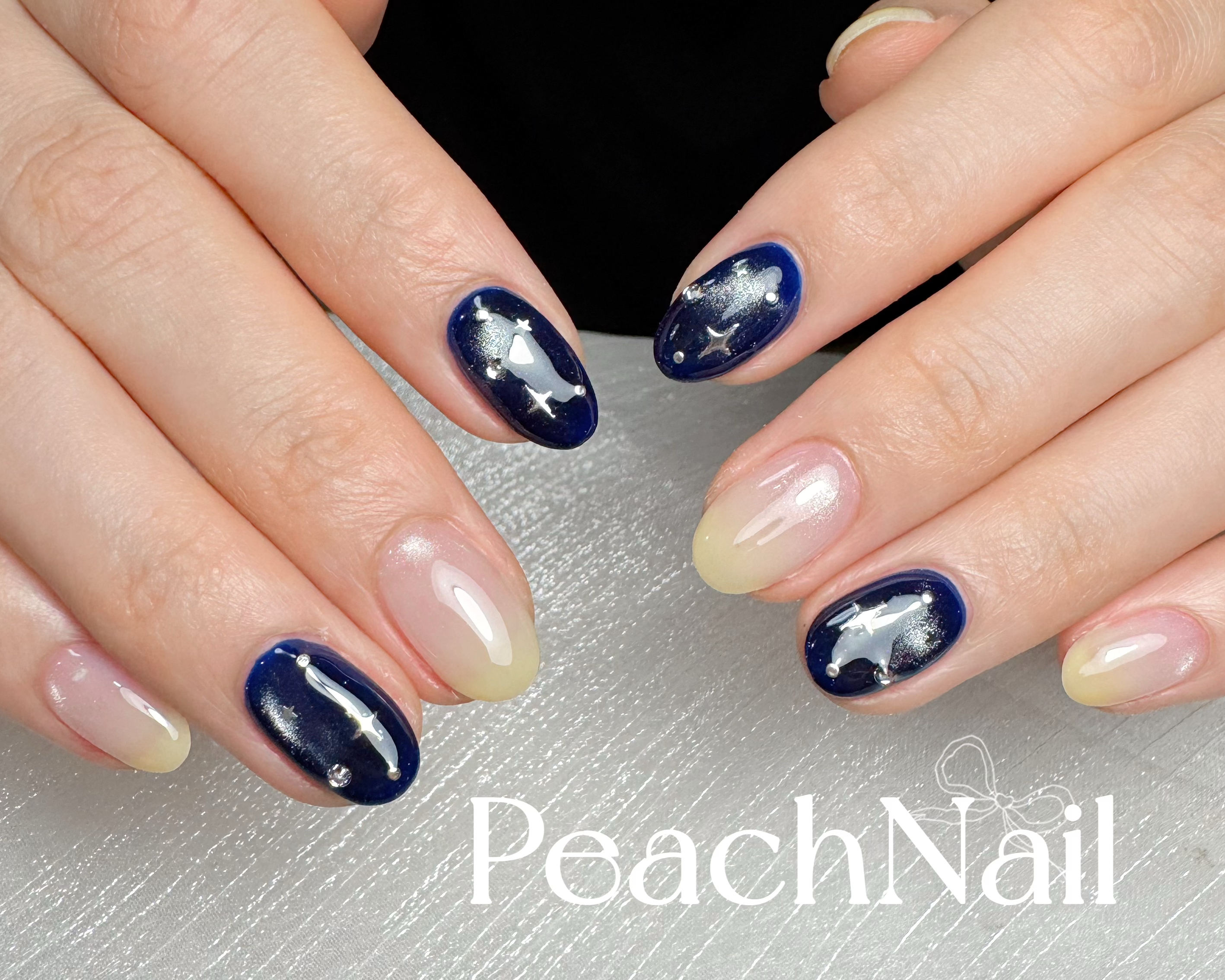 Peach_Nail