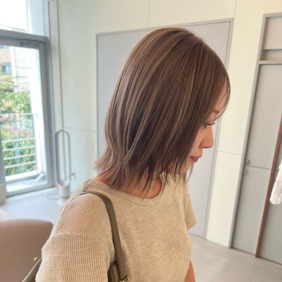 ケアブリーチカラー＋トリートメント