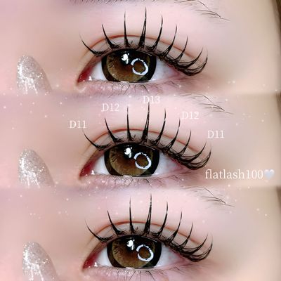 🐬꒰ঌ .°flatlash 100本🐬꒰ঌ .°