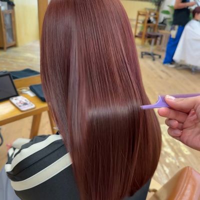 髪質改善ストレート+インナーリペアTR