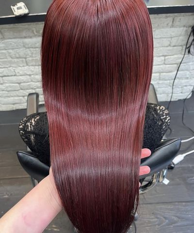 ブリーチなしダブルカラー＋トリートメント￥14300［渋谷］