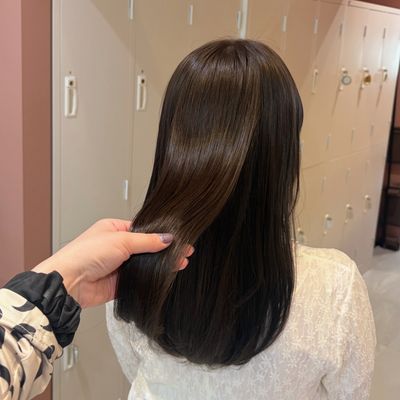 【限定価格‼️】似合わせカット＋酸性ストレート＋クイックトリートメント🫧