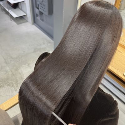 弱酸性ストレート＋TOKIOトリートメント　¥20000