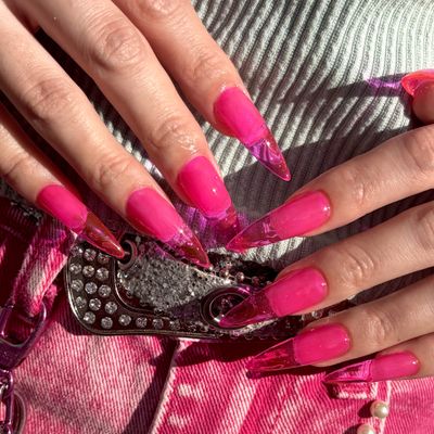 【jr.ネイリスト★Gel-xワンカラー】長さだし10本