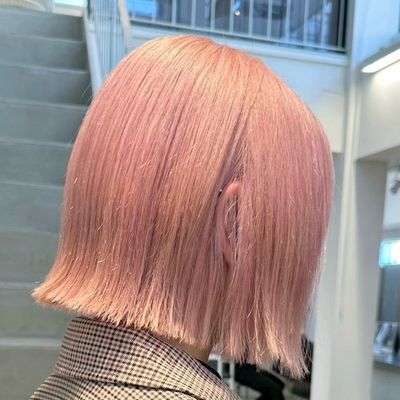 カット＋ブリーチメニュー🪄（ご希望のスタイルを送っていただきます🎶）