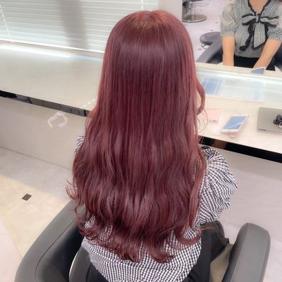 🎀✨カット➕カラー➕オリジナルトリートメント➕コテ巻きorストレート仕上げ♡✨🎀