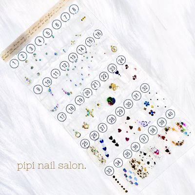 【(ストーン・ホロ)アート】2個まで選べる★《40種類》 (オフ無し) 