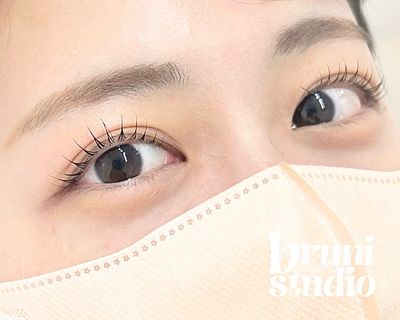 人気No1🇰🇷似合わせ韓国束感まつげパーマ上のみ✨コーティング付