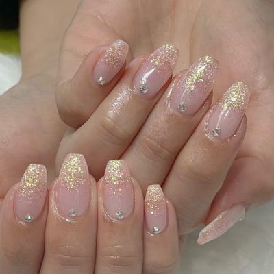 ラメグラデーション  (ケア込み)(ベースカラー無し)
