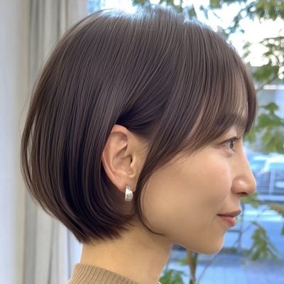 【人気No.1☆】カット＋うる艶カラー＋髪質改善アプトグロス水素TR