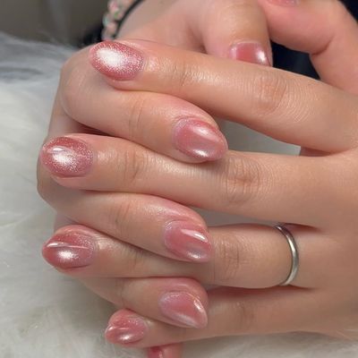 【Hand】マグネット/フラッシュラメ（単色塗り）オフケア込