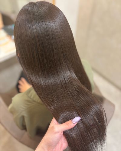 (人気No.1✨️)カラー+カット+髪質改善ベホマトリートメント