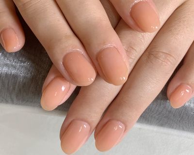 ハンドネイル/ワンカラー　　4500円

