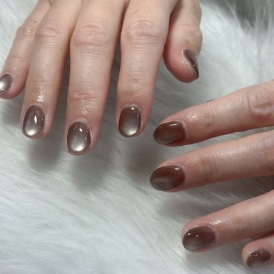 🧲マグネットネイル🧲(オフ、ケア込み)