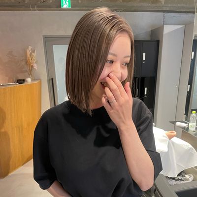 【ご新規様10%off】似合わせカット+艶カラー+高級ケラチントリートメント