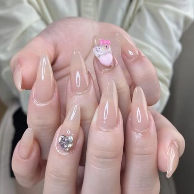 ❣️チップ長さ出し❣️ワンカラー／フラッシュ📸