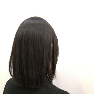 カラー+縮毛矯正＆髪質改善トリートメント