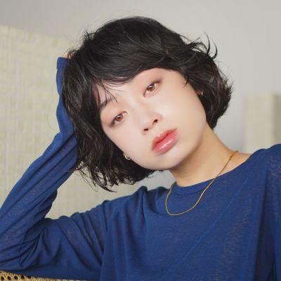 似合わせカット＋クリームパーマ