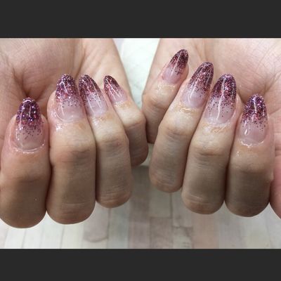 ラメグラデーション