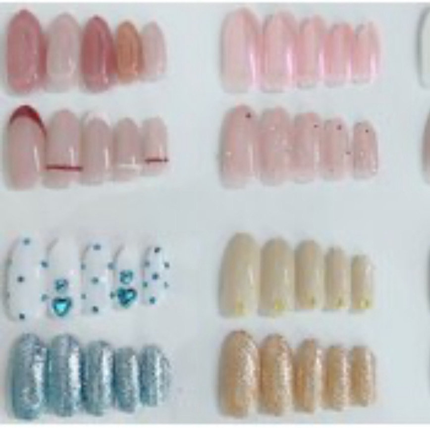 
【両手別々のデザインがかわいい！】アシメ定額ネイル☆