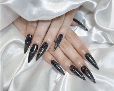 　ネイルチップ10本長さ出し＋ワンカラー