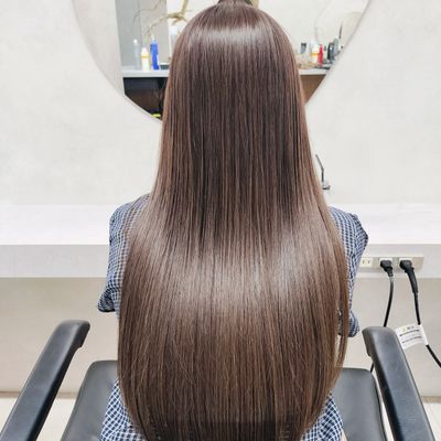 カット+縮毛矯正+髪質別ワンステップトリートメント
