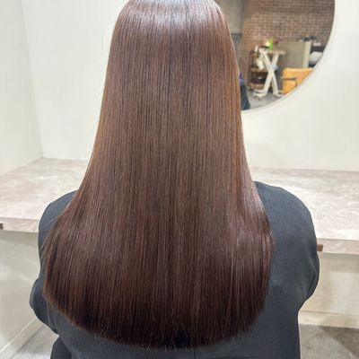 似合わせカット&酸性ストレート&コーティングTR✨