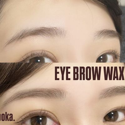 〔オーダーメイド眉毛デザイン〕アイブロウWAX+間引き・メイク込