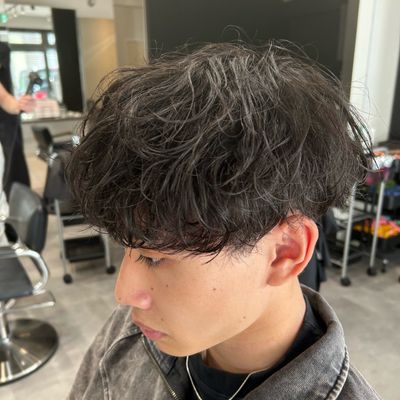 ご新規様限定🔥　メンズカット+似合わせパーマ