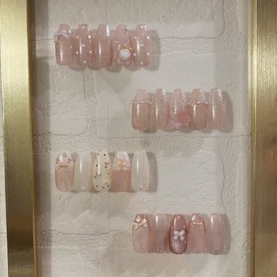 🌷4.5月限定🌷ワンフォン♡ガーリーネイル