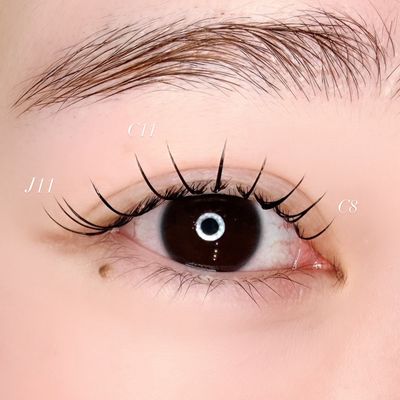 フラットラッシュ140本＋まつ毛パーマ