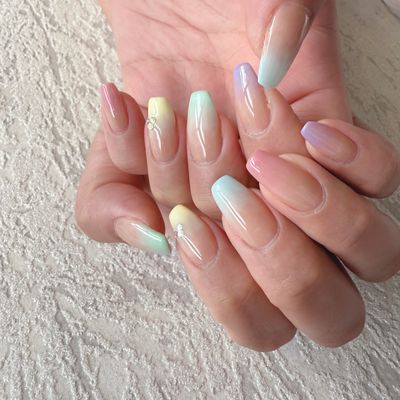ジェルネイルグラデーション