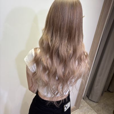 カラー＋最高級品質シールエクステ60枚＋トリートメント無料
