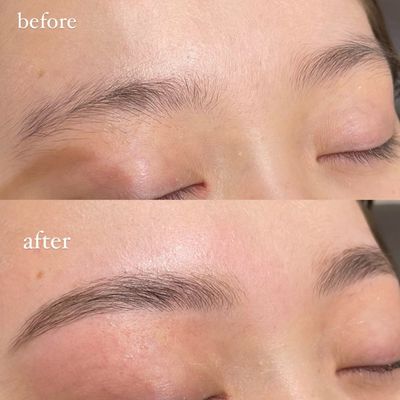 【美眉アイブロウWAX】メイクレクチャー付き💄カット・間引き込み