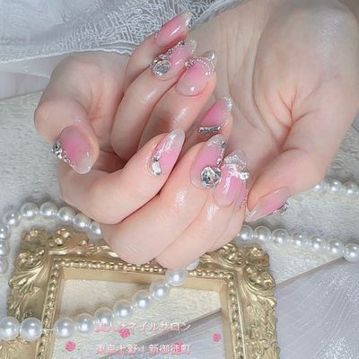 150分デザインやり放題｜ストーン，パーツ有り¥8800