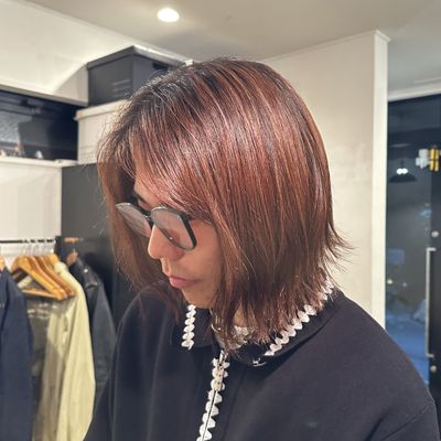 🌿メンズカット＋カラー＋眉カット¥14300→¥9900