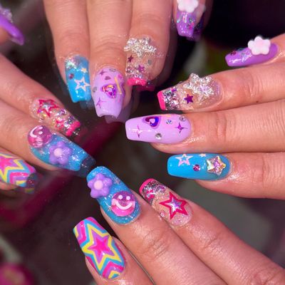 【Jrネイリスト】長さだし10本★Gel-x 120分アートコース