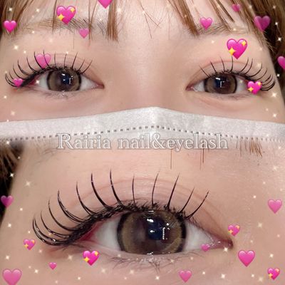 ￥7000💗💗LEDマツエク120本迄付け放題！