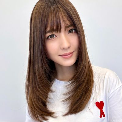 カット+髪質改善酸性ストレート+髪質再生バイカルテトリートメント